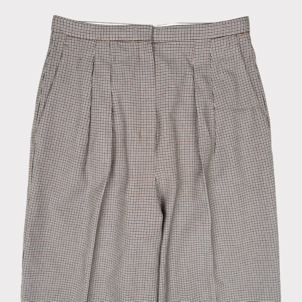 ARITZIA BABATON Rosemarie Pleated High Waisted Wide Leg Trousers Women's Size 10 - Picture 3 of 16